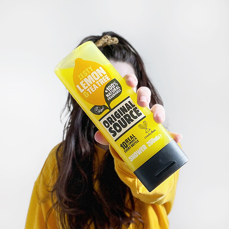 Zesty Lemon & Tea Tree Shower Gel Original Source