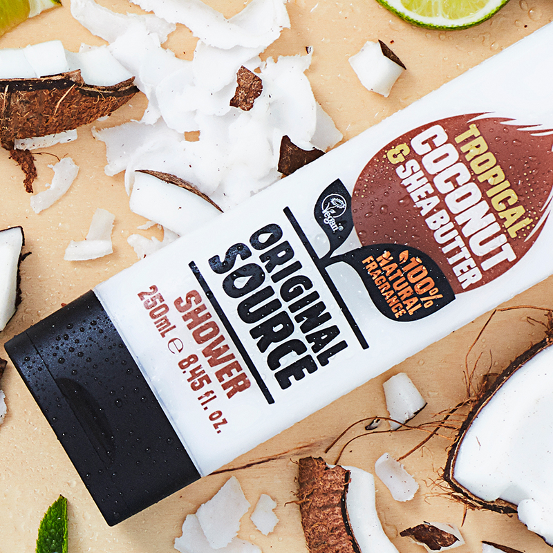 Tropical Coconut & Shea Butter Shower Gel Original Source