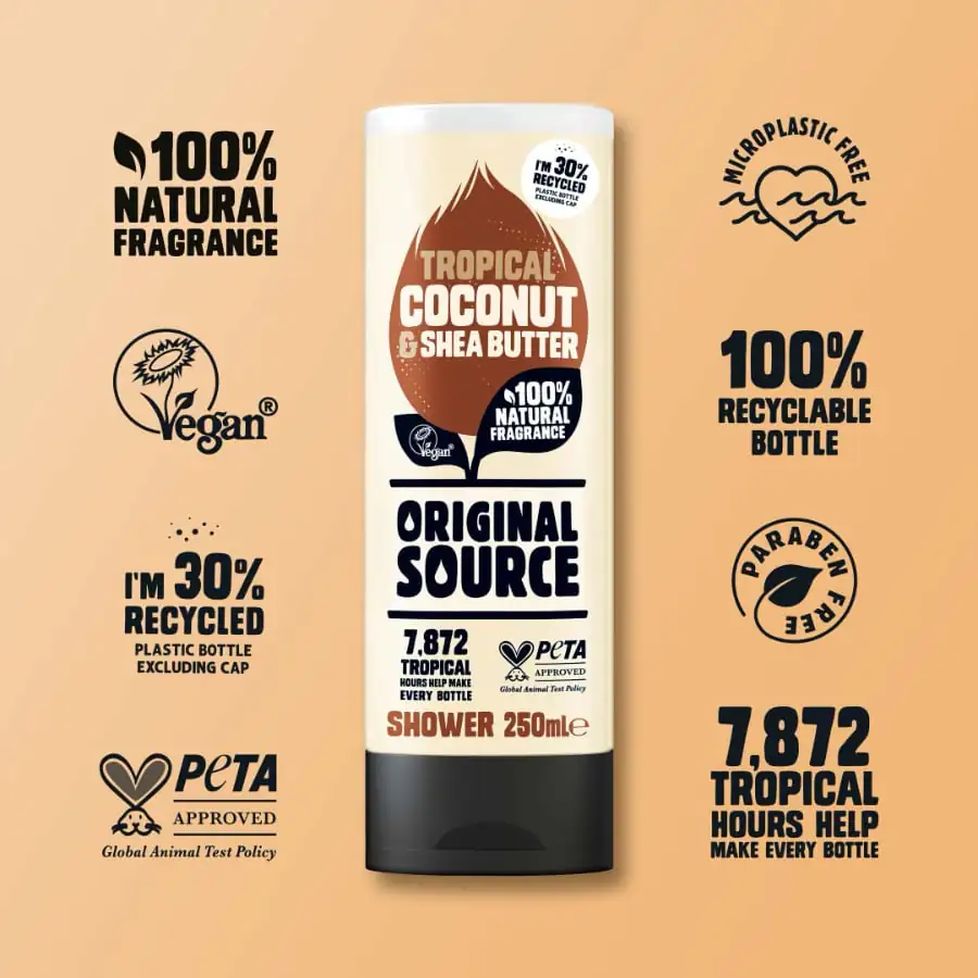 Coconut & Shea Butter Shower Gel