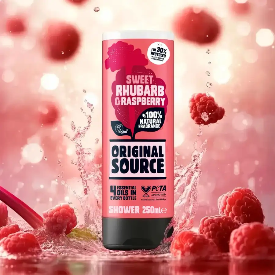 Rhubarb & Raspberry Shower Gel