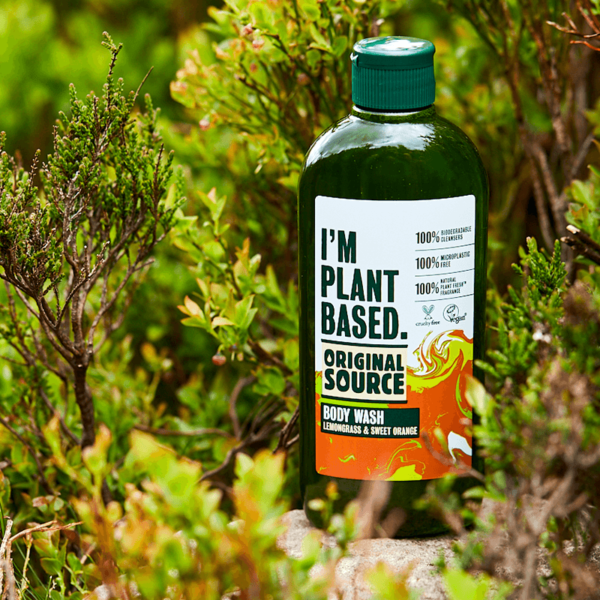Plant Based Body Wash Lemongrass & Orange