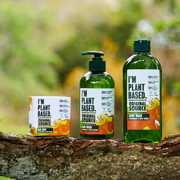 Plant Based Body Wash Lemongrass & Orange