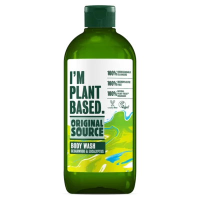 I'm Plant Based Cedarwood & Eucalyptus Body Wash