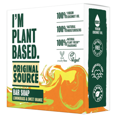 I'm Plant Based Bar Soap Lemongrass & Orange