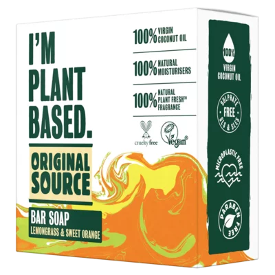 I'm Plant Based Bar Soap Lemongrass & Orange