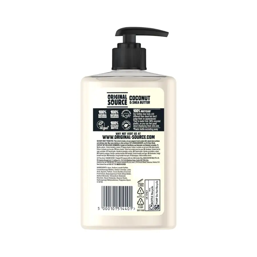 Coconut & Shea Butter Hand Wash