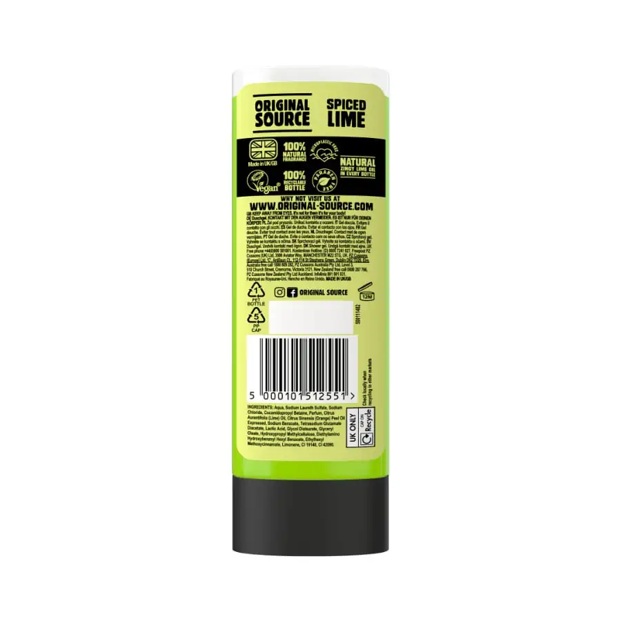 Spiced Lime 3 in 1 Wash