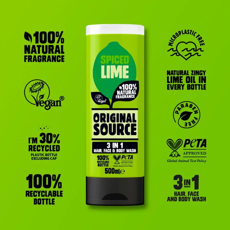 Spiced Lime 3 in 1 Wash