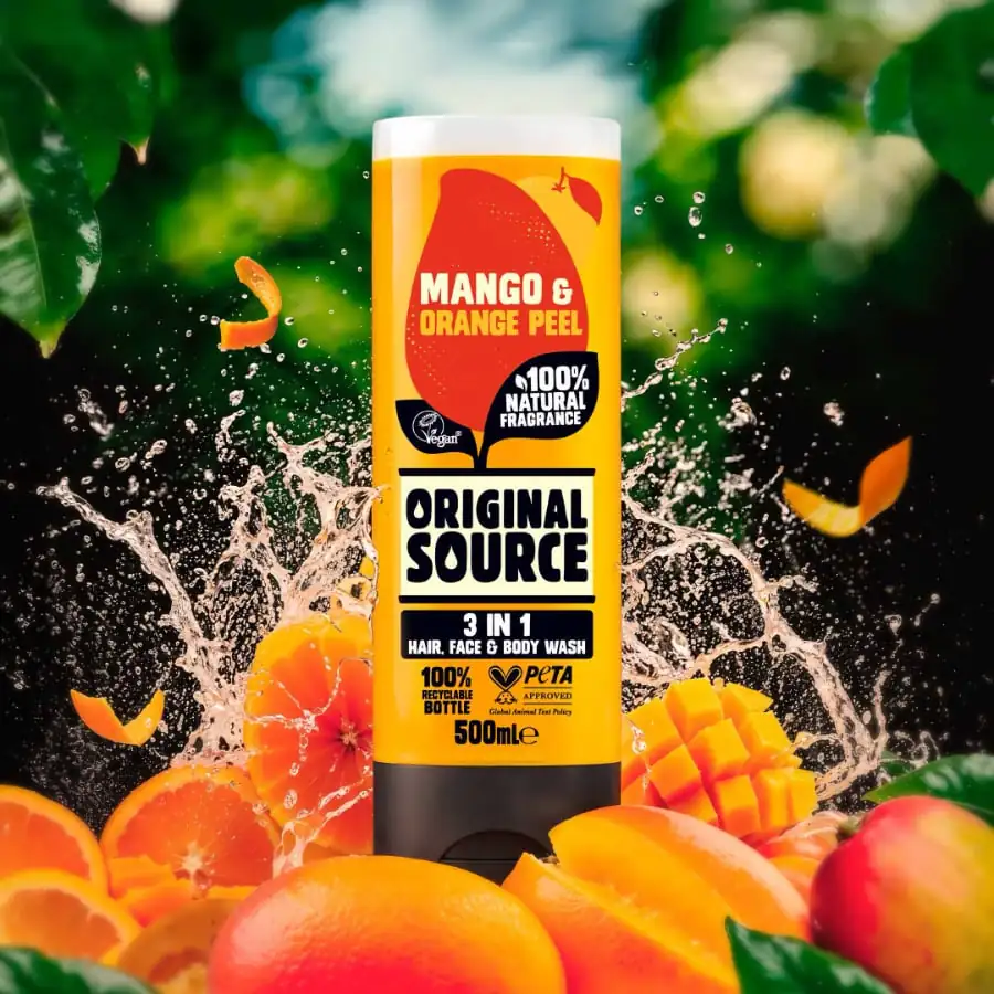 Mango & Orange Peel 3 in 1 Wash