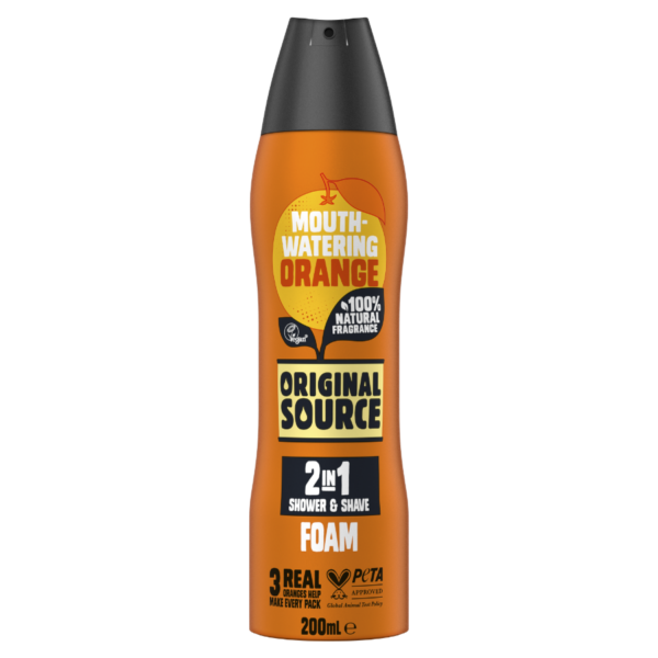 2-1 Shower and Shave - Mouth Watering Orange